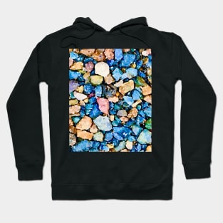 Beach pebble art Hoodie